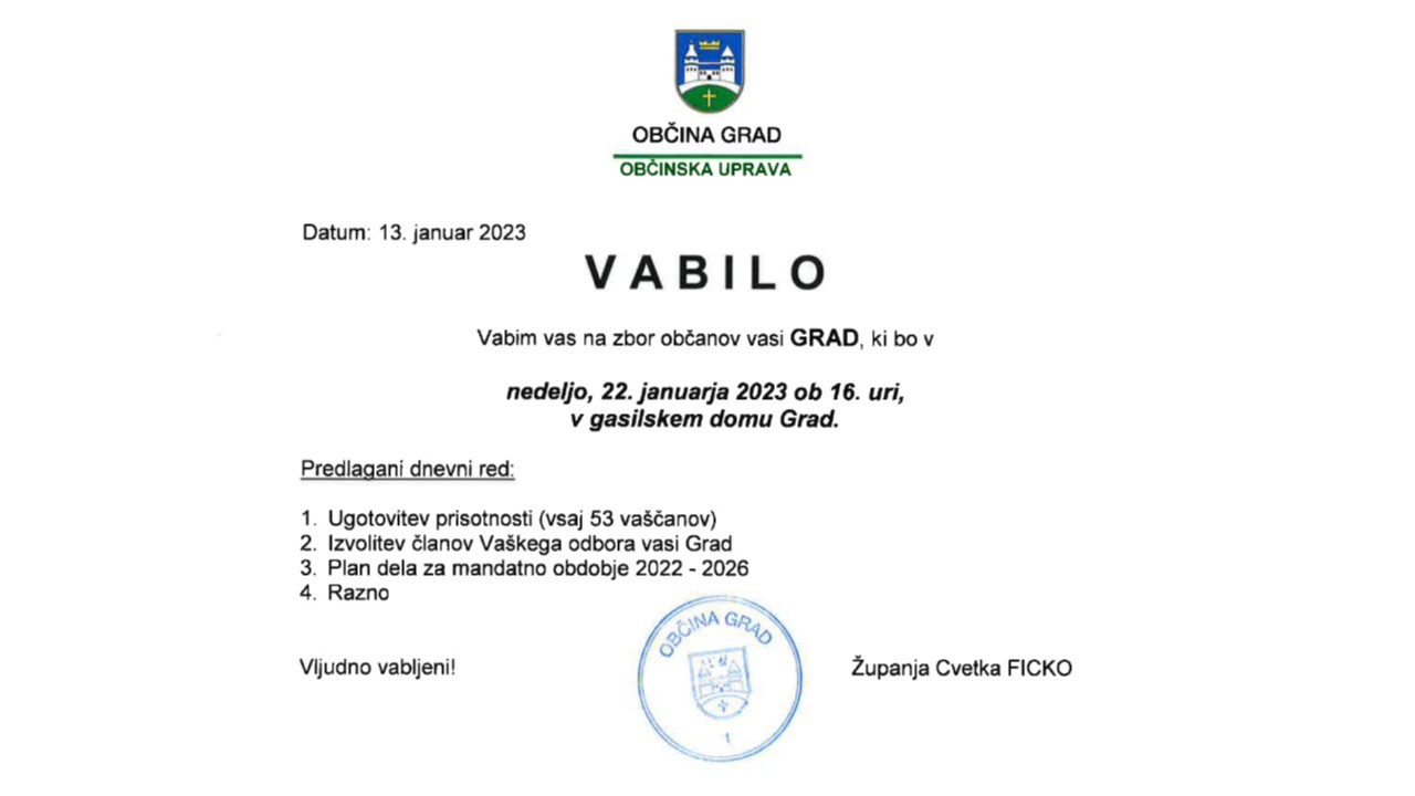 VAS GRAD 